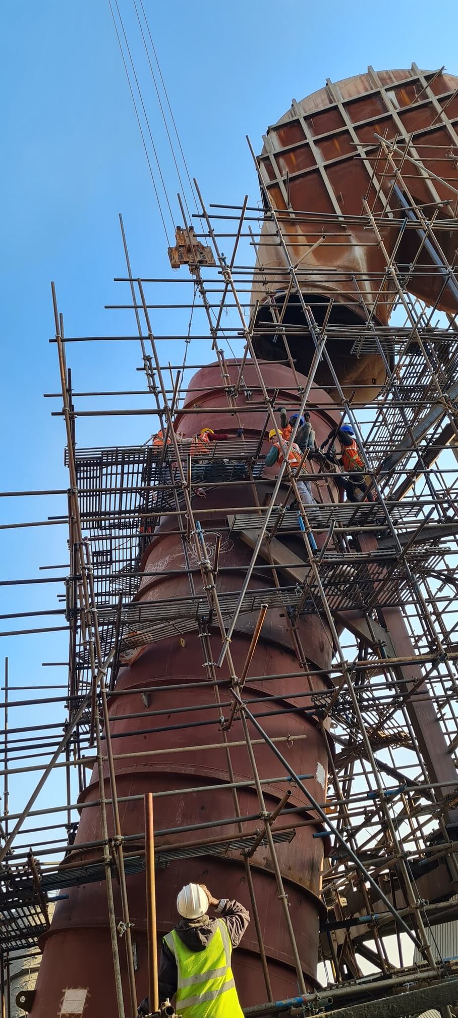 Cooler ESP Duct Replacement at Birla Satna
