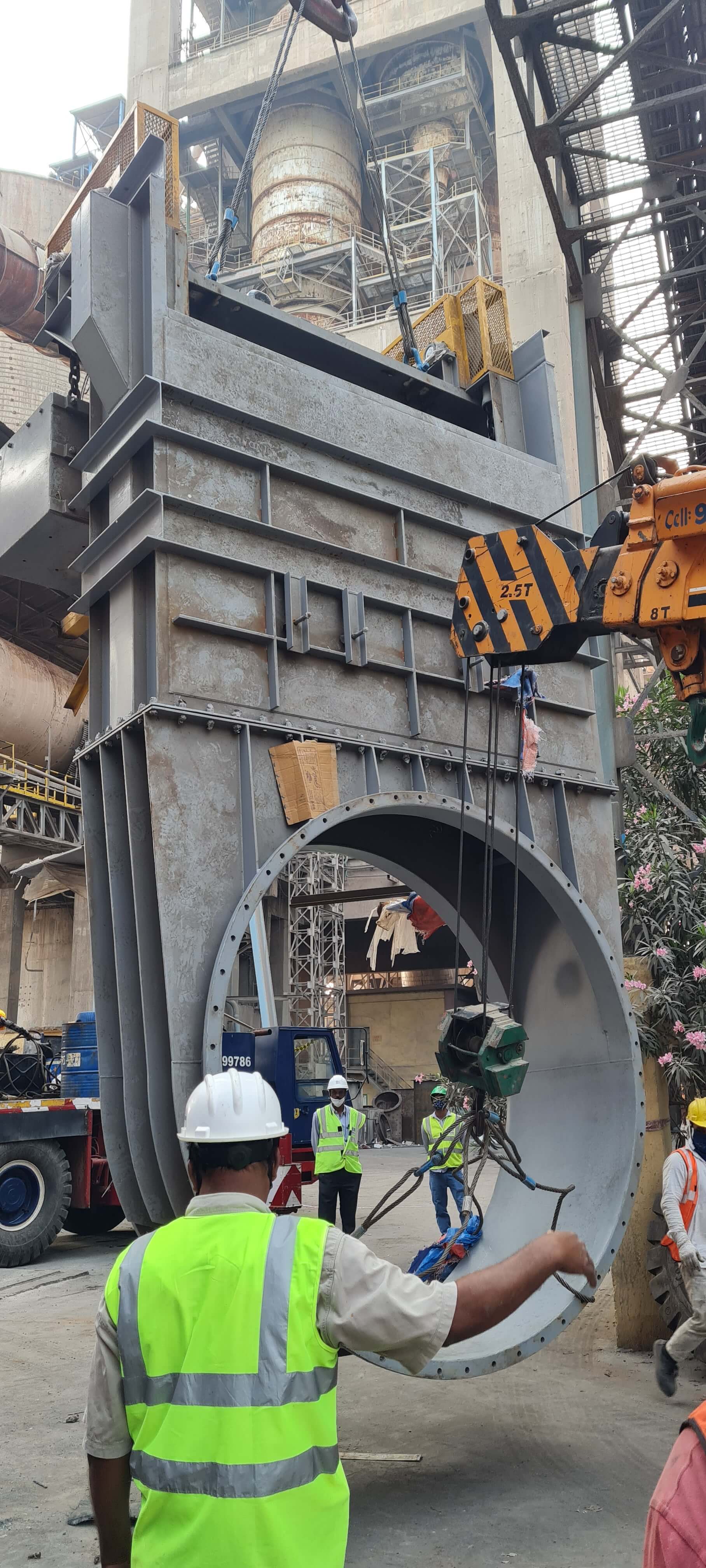 TAD Duct Replacement At Orient cement devapur